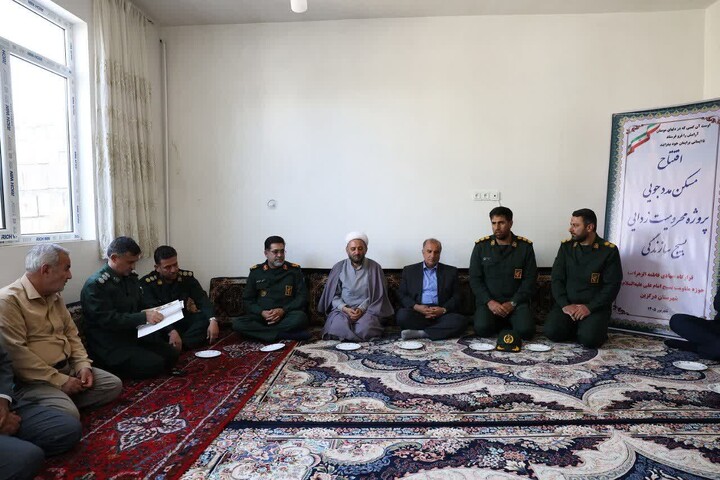 تصاویر / افتتاح مسکن مددجویی در شهرستان درگزین