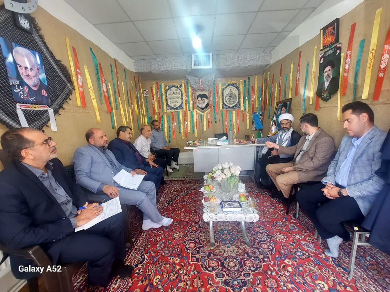 حضور مدیر کل ستاد اجرایی فرمان حضرت امام (ره) استان اصفهان در نائین