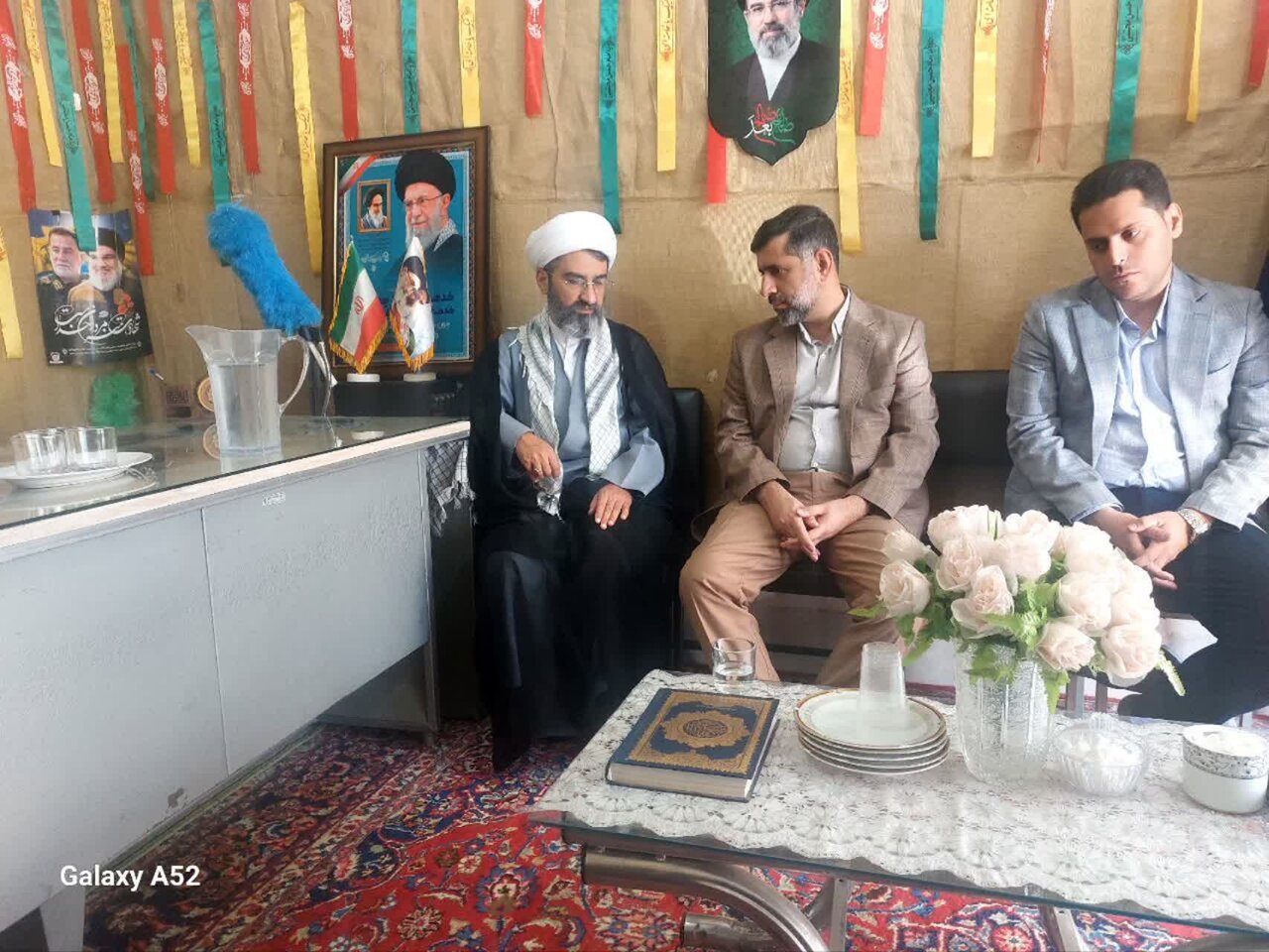 حضور مدیر کل ستاد اجرایی فرمان حضرت امام (ره) استان اصفهان در نائین