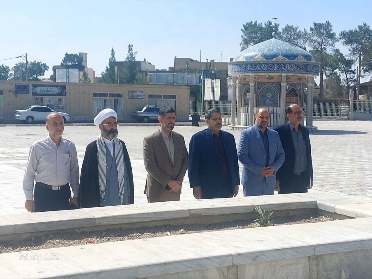 حضور مدیر کل ستاد اجرایی فرمان حضرت امام (ره) استان اصفهان در نائین