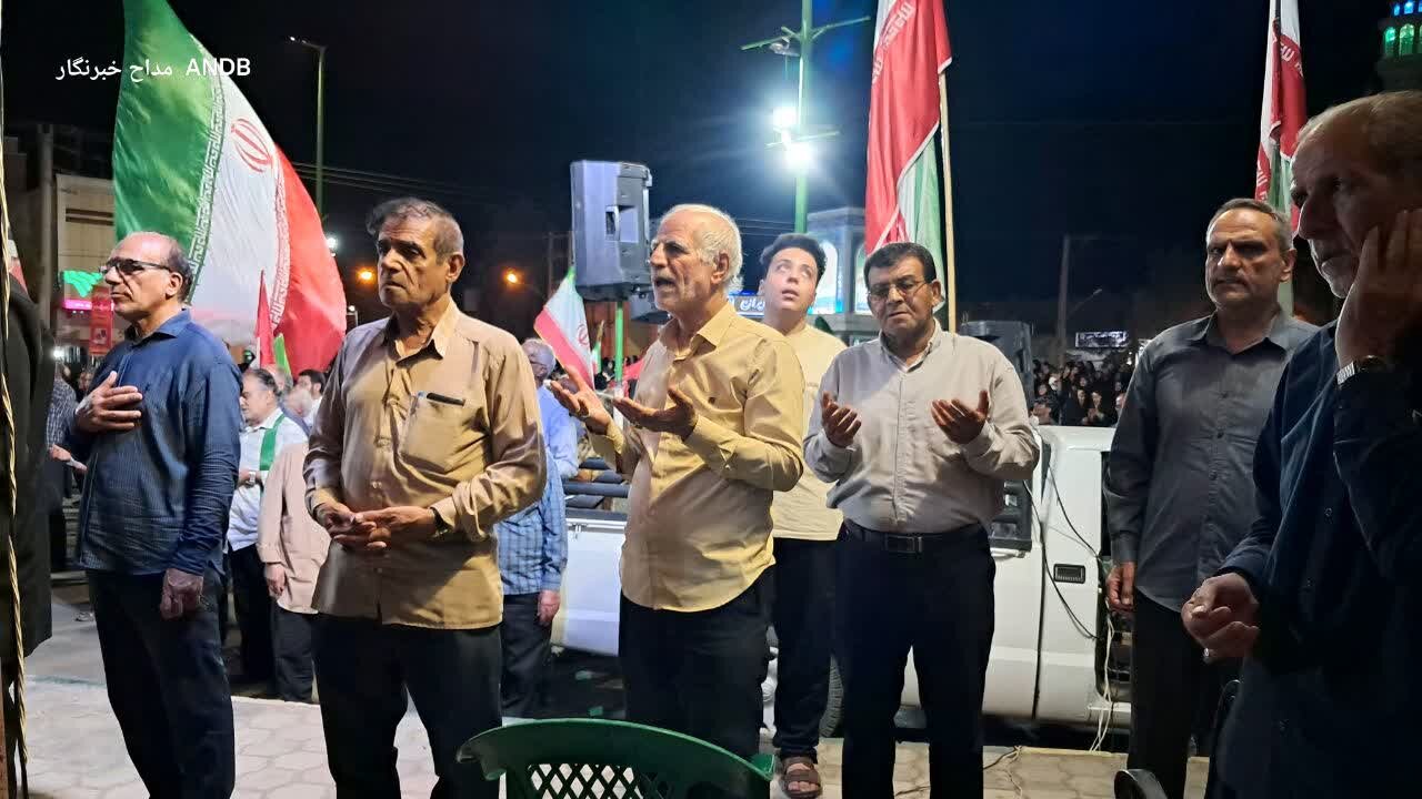 طنین فریادهای انقلابی در یکصدو هشتادو نهمین «موج»آران و بیدگل + عکس