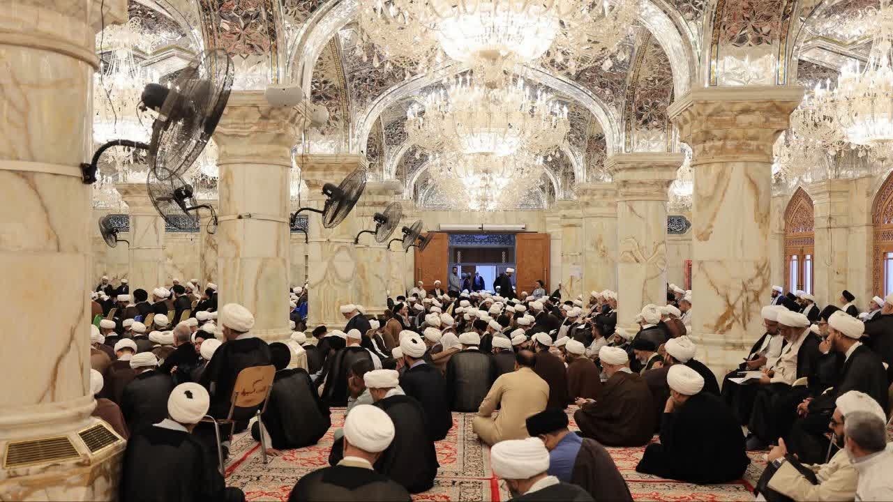 تقرير مصور | أجواء الدروس الحوزوية لطلاب العلم في الحوزة العلمية بالنجف الأشرف