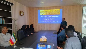 نشست تخصصی «وقف و کشاورزی» در شهرستان جم برگزار شد