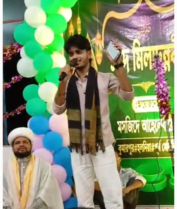 ঈদে মিলাদুন্নবী (সা.) উপলক্ষে মাহফিল অনুষ্ঠিত/ছবি