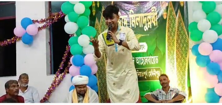 ঈদে মিলাদুন্নবী (সা.) উপলক্ষে মাহফিল অনুষ্ঠিত/ছবি