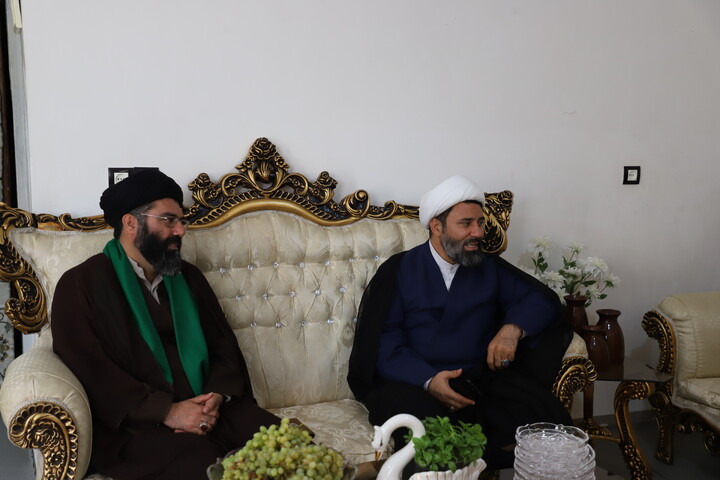 تصاویر/تکریم و سرکشی مدیر حوزه علمیه کردستان از روحانیون طرح هجرت شهرستان قروه