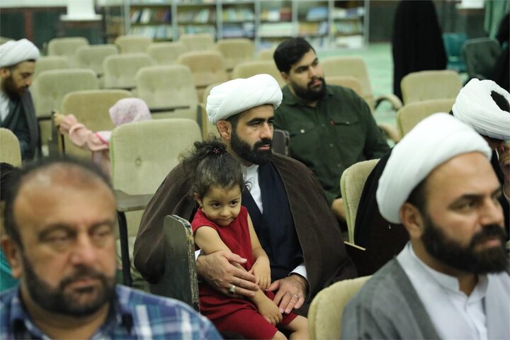 دیدار حجت الاسلام و المسلمین فرخ فال با کادر و طلاب مدرسه علمیه المهدی رامسر