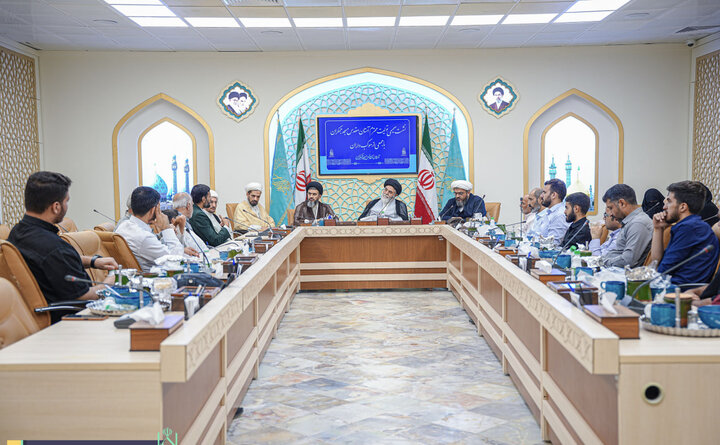 گزارش تصویری +دیدار فعالان «قرارگاه جهادی امام شهید» با تولیت آستان مقدس مسجد جمکران