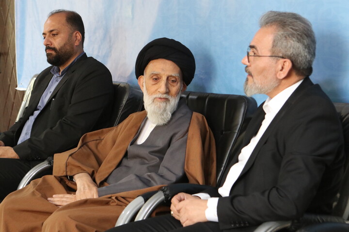 تصاویر/ دیدار رئیس میراث فرهنگی استان همدان با آیت الله موسوی اصفهانی