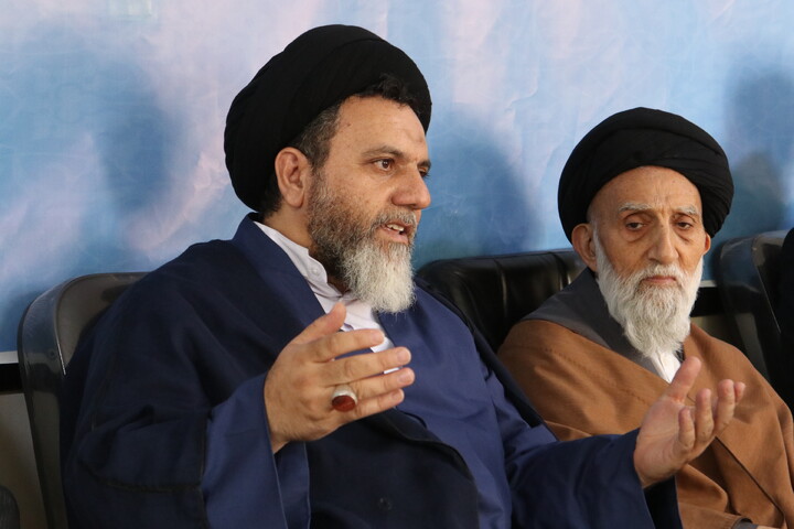 تصاویر/ دیدار رئیس میراث فرهنگی استان همدان با آیت الله موسوی اصفهانی