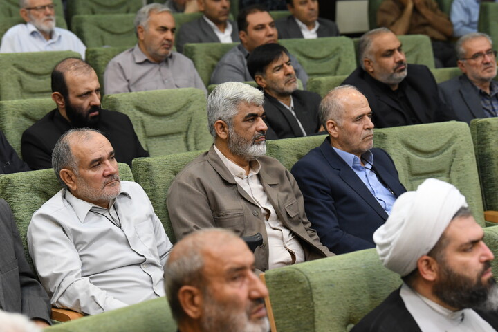 تصاویر/ همایش تجلیل از مدیران و عوامل اجرایی موکب داران اربعین حسینی در ارومیه