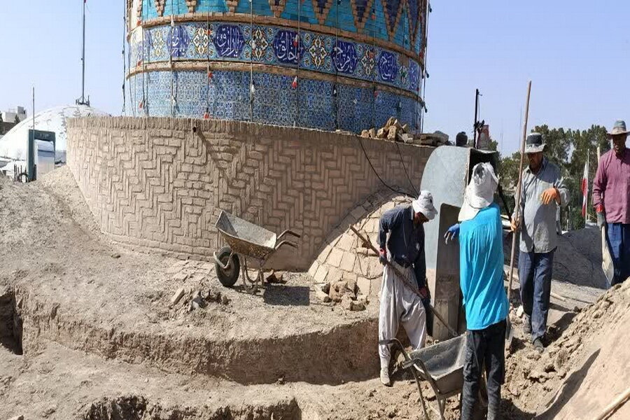 حفظ و صیانت از بنای تاریخی امامزاده سلطان سیدعلی(ع) نائین