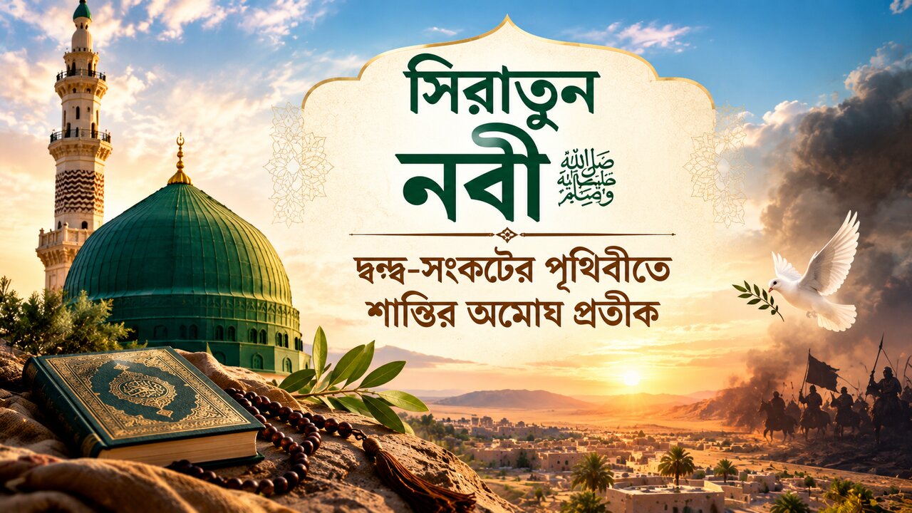 সিরাতুন নবী : দ্বন্দ্ব-সংকটের পৃথিবীতে শান্তির অমোঘ প্রতীক
