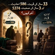 مسلمانوں سے ایک سوال؛ 33سال بمقابلہ 3 سال، احادیث کا یہ فرق کیوں؟