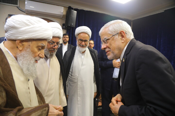 تصاویر / دیدار معاون اول رییس جمهور با آیت الله کریمی جهرمی