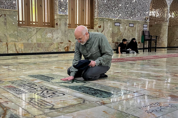 تصاویر/ حضور دکتر قالیباف در حرم حضرت عبدالعظیم حسنی(ع)