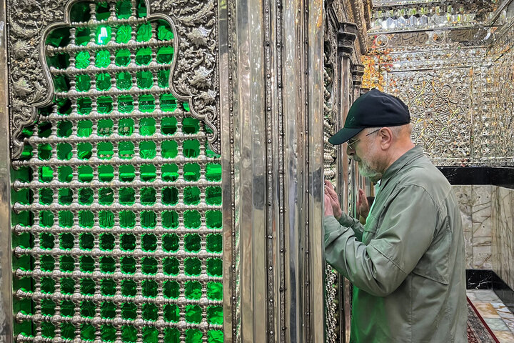 تصاویر/ حضور دکتر قالیباف در حرم حضرت عبدالعظیم حسنی(ع)