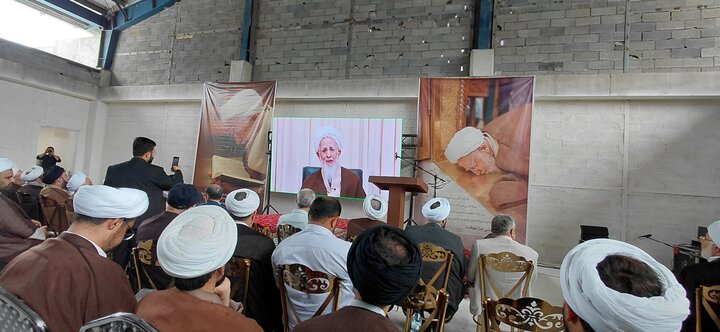 تصاویر/ آیین آغاز سال تحصیلی حوزه‌های علمیه شهرستان آمل در مدرسه علمیه حجتیه آمل