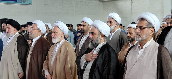تصاویر/ آیین آغاز سال تحصیلی حوزه‌های علمیه شهرستان آمل در مدرسه علمیه حجتیه آمل