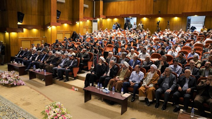 تصاویر/ مراسم تکریم و معارفه رئیس سازمان بسیج اساتید کشور