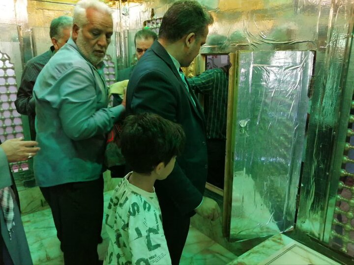 آیین غبارروبی امامزاده نایین