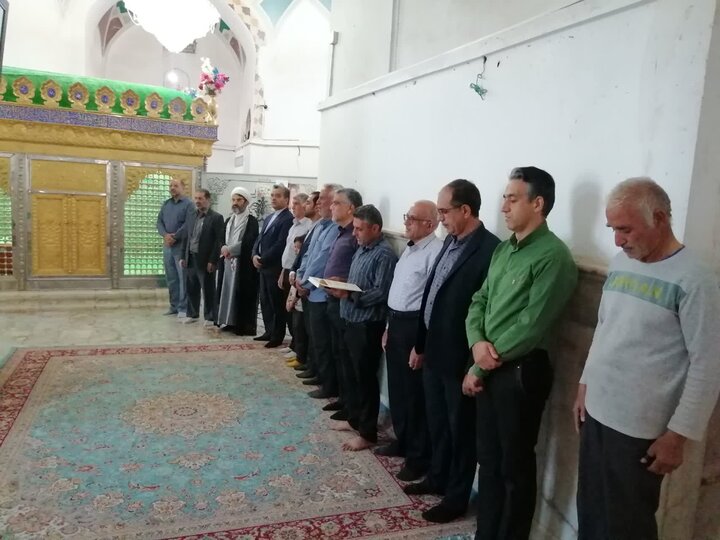 آیین غبارروبی امامزاده نایین