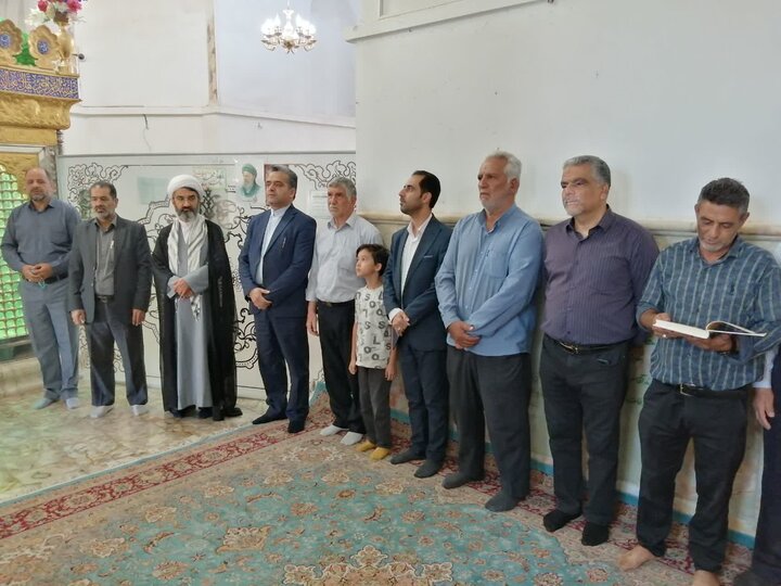 آیین غبارروبی امامزاده نایین