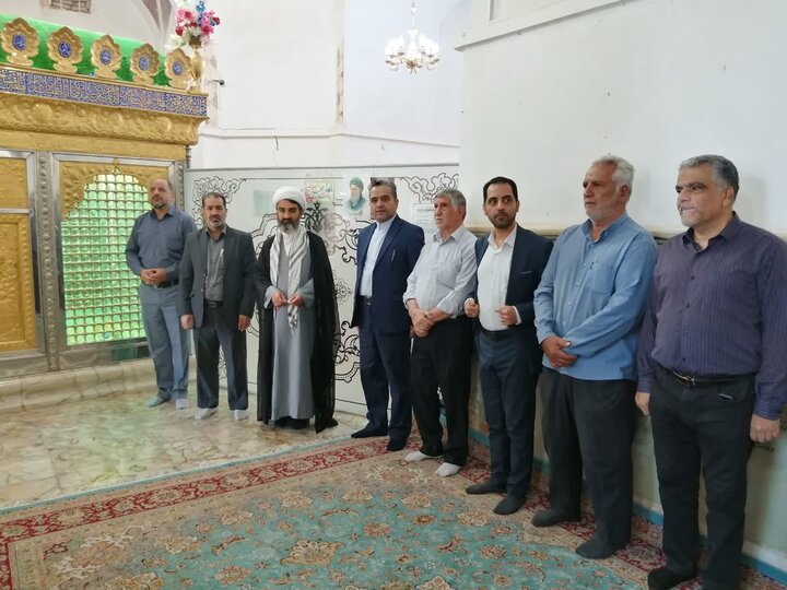 آیین غبارروبی امامزاده نایین