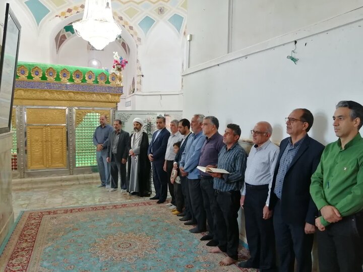 آیین غبارروبی امامزاده نایین