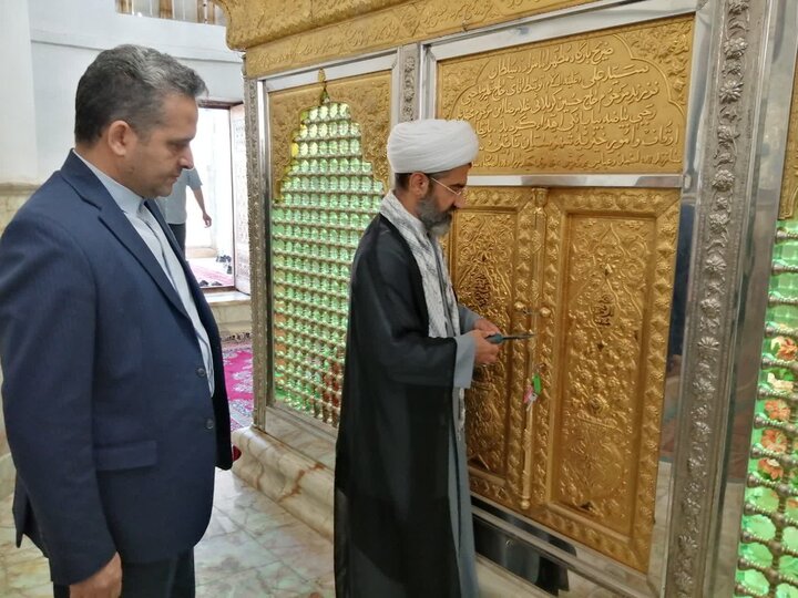 آیین غبارروبی امامزاده نایین