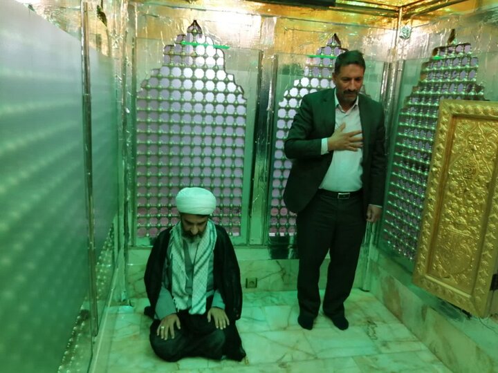 آیین غبارروبی امامزاده نایین