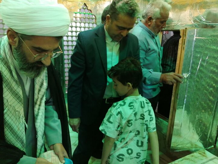 آیین غبارروبی امامزاده نایین