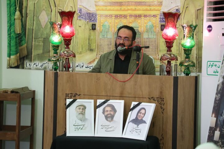 تصاویر/ مراسم یادبود ۳ هنرمند فقید استان سمنان
