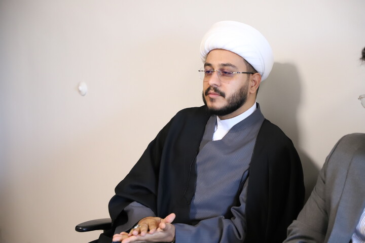 دیدار اساتید دوره تربیت مدرس وصیت نامه نویسی با مدیر حوزه علمیه استان