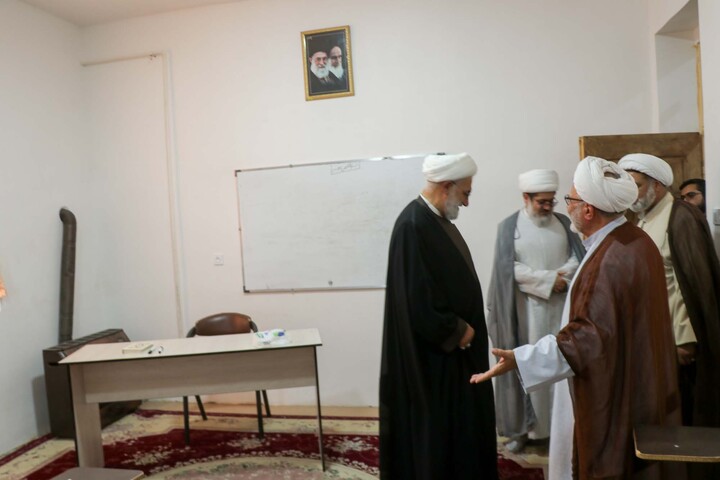 تصاویر| بازید مدیر حوزه علمیه خراسان از حوزه علمیه عالم آل محمد علیه السلام قاین