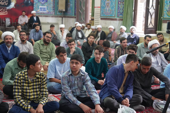 تصاویر /آغاز سال تحصیلی جدید حوزه علمیه استان قزوین