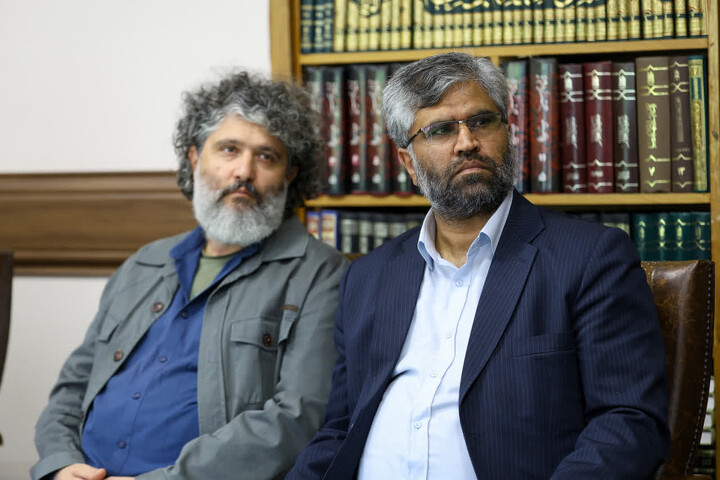 تصاویر / دیدار قائم‌مقام و معاونین سازمان صداوسیمای جمهوری اسلامی ایران با نمایندهٔ ولی فقیه در استان آذربایجان‌شرقی