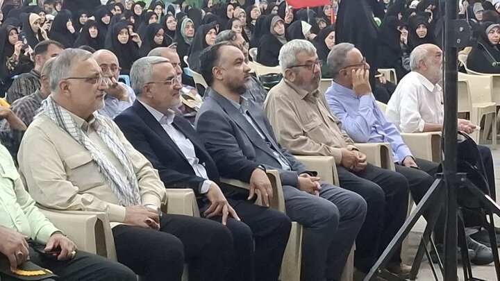 تصاویر/یادواره قائد شهید امت  و ۱۱۰ تن از شهدای محدوده پایگاه بسیج شهید آیت الله سعیدی درکاشان