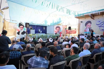 تصاویر/ چهاردهمین یادواره ۶۰ شهید روستای ورین از توابع شهرستان محلات