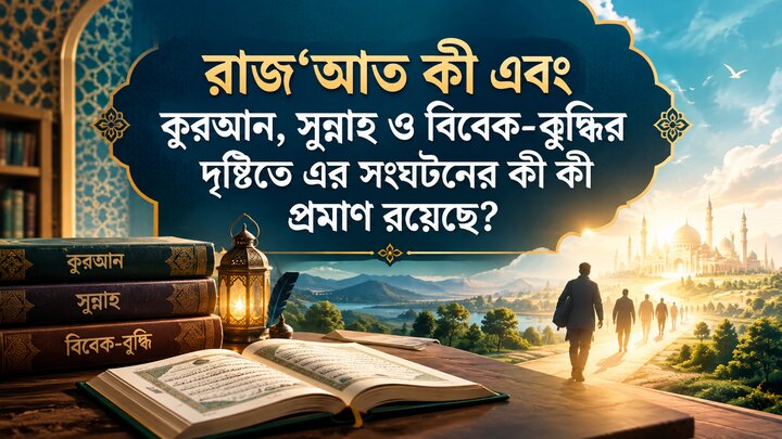 রাজ‘আত কী এবং কুরআন, সুন্নাহ ও বিবেক-বুদ্ধির দৃষ্টিতে এর সংঘটনের কী কী প্রমাণ রয়েছে?