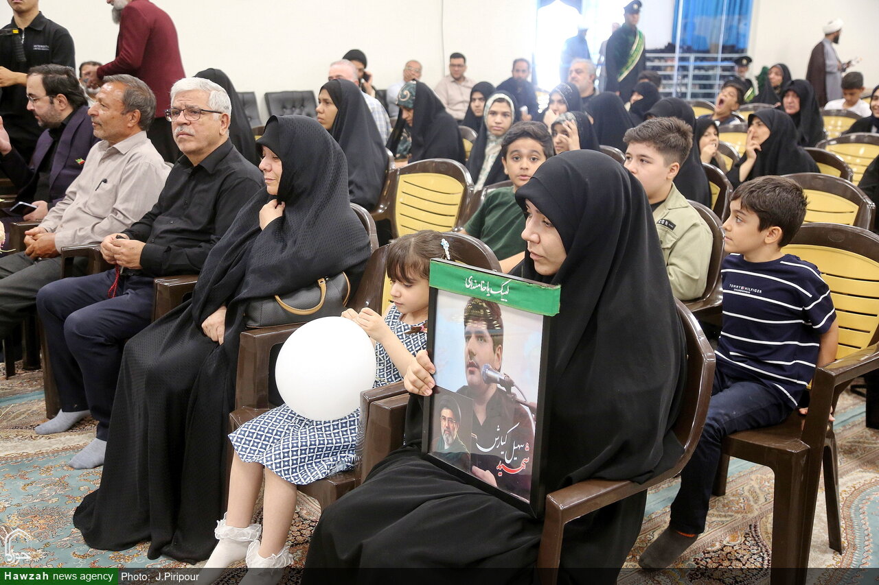تصاویر/ مراسم جشن تولد جمعی از فرزندان شهدای جنگ اخیر