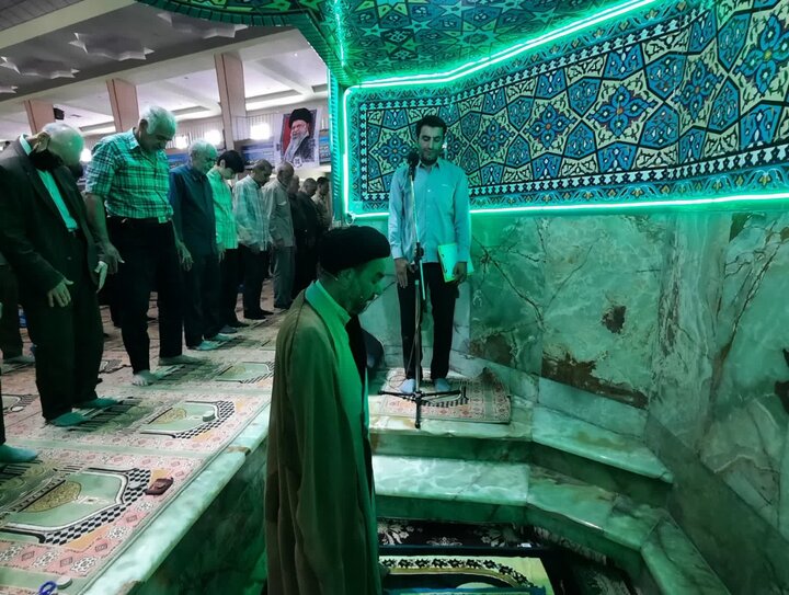 تصاویر/اقامه نماز عبادی سیاسی جمعه در خمین