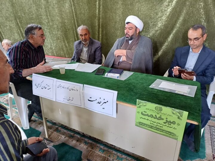 تصاویر/اقامه نماز عبادی سیاسی جمعه در زرندیه