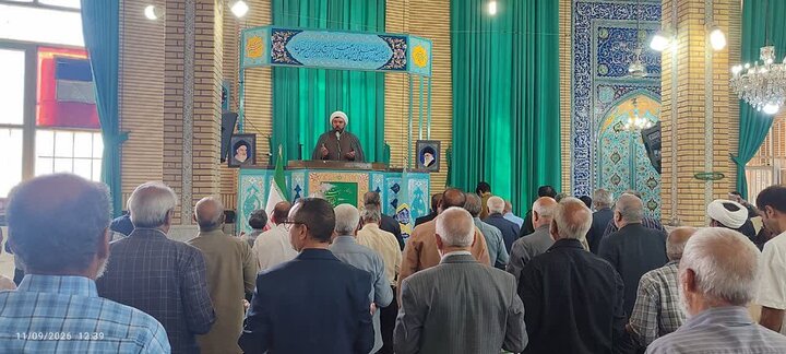 تصاویر/اقامه نماز عبادی سیاسی جمعه در زرندیه