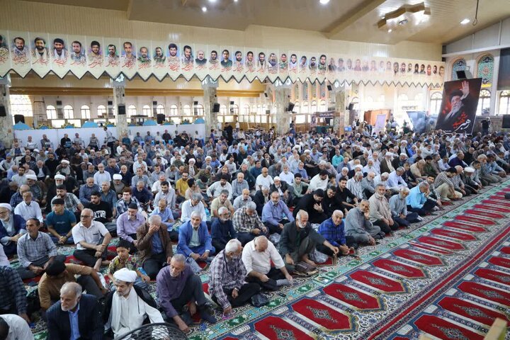 تصاویر/ نماز عبادی سیاسی جمعه در شهرستان ساری