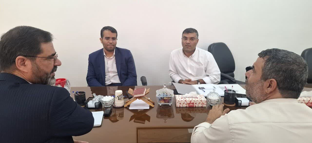 رایزنی مدیرعامل شهرک مهدیه با مدیرکل راه و شهرسازی قم رایزنی مدیرعامل شهرک مهدیه با مدیرکل راه و شهرسازی قم