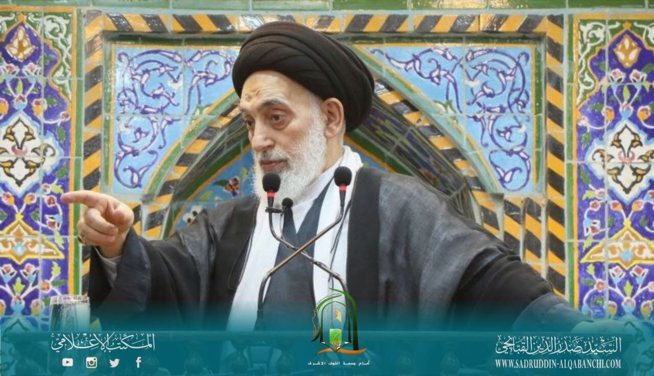 امام جمعه نجف اشرف: ما خواهان ایستادگی در برابر اسرائیل و پایان دادن به اختلافات کشورهای عربی و اسلامی هستیم امام جمعه نجف اشرف: ما خواهان ایستادگی در برابر اسرائیل و پایان دادن به اختلافات کشورهای عربی و اسلامی هستیم