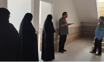 بازدید مدیر حوزه علمیه‌ خواهران‌ استان‌ کرمان‌ از پروژه‌ ساخت‌ مدرسه‌ علمیه‌ فاطمیه‌ بردسیر+تصاویر