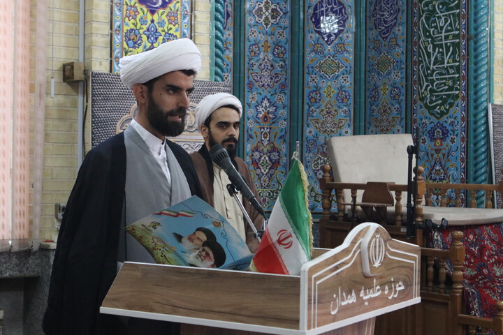 تصاویر/ تودیع و معارفه فرمانده پایگاه بسیج مدرسه علمیه آیت الله آخوند (ره) و فرمانده گردان طلاب همدان