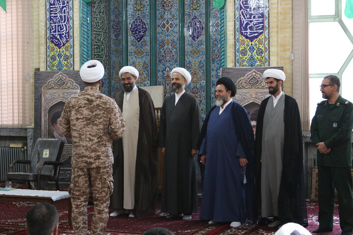 تصاویر/ تودیع و معارفه فرمانده پایگاه بسیج مدرسه علمیه آیت الله آخوند (ره) و فرمانده گردان طلاب همدان